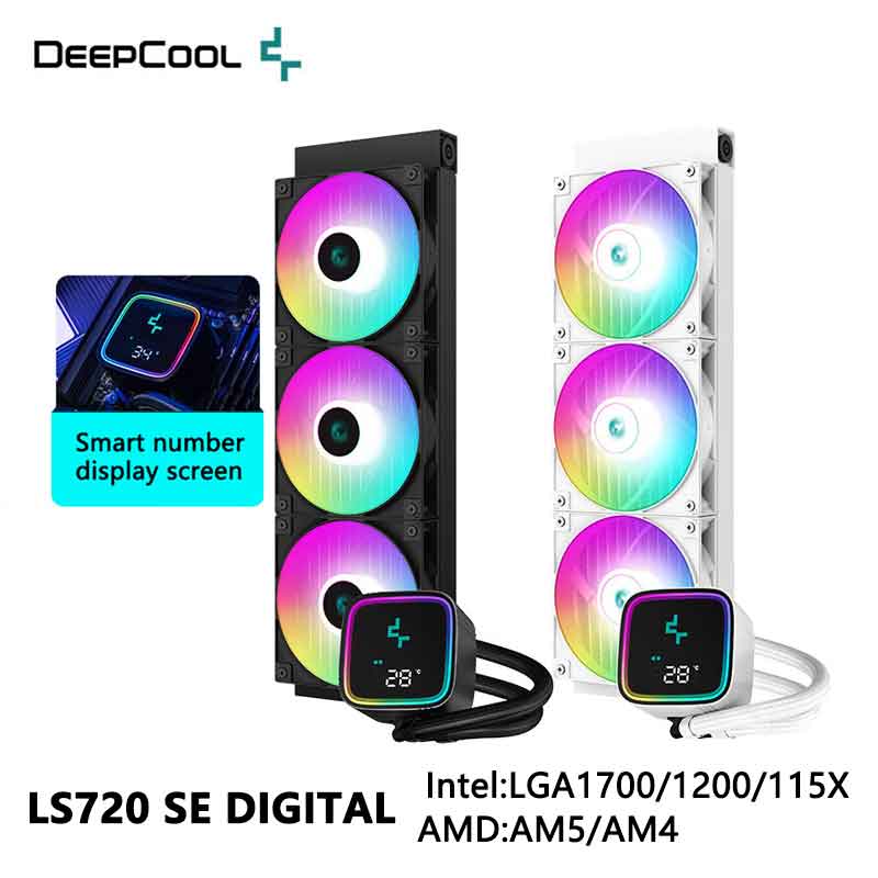 Holy Stone Drone Hs720 - DeepCool-عرض ذكي لدرجة الحرارة ، مشعاع