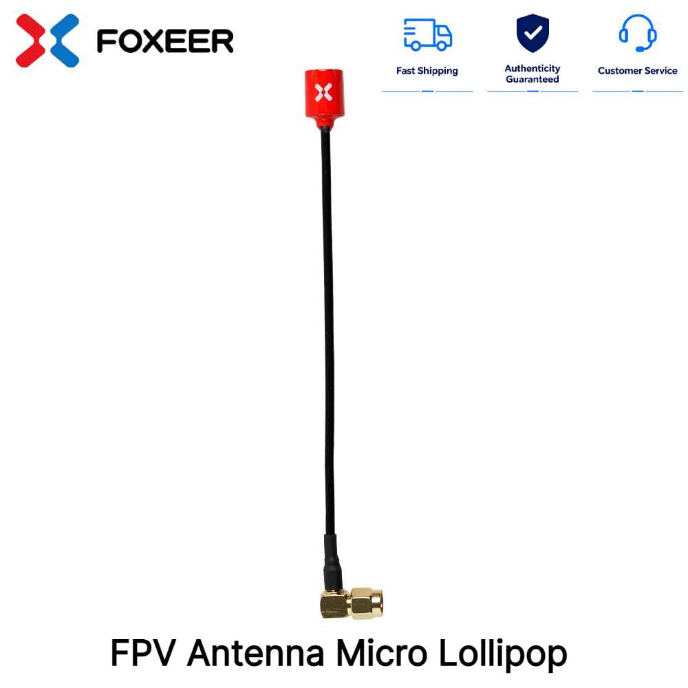 Drone Racing Goggles - هوائي Foxeer Micro Lollipop V4 الإصدار