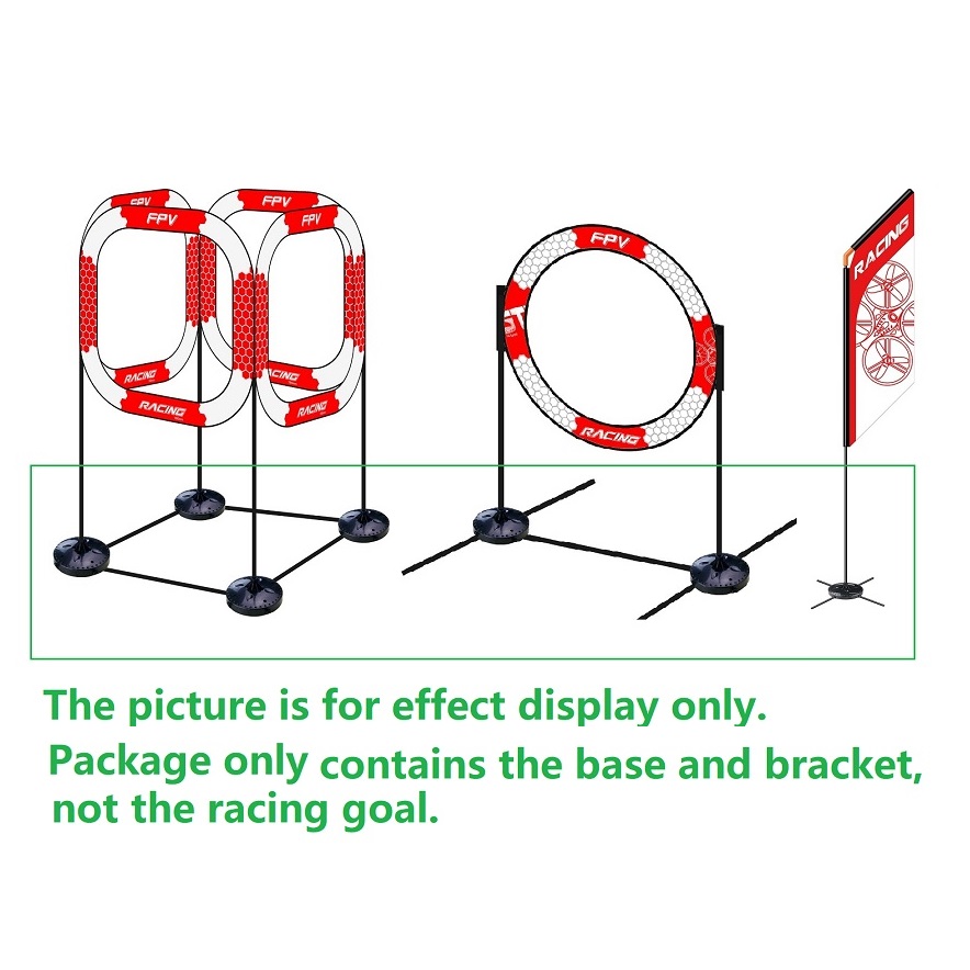 قطع غيار طائرة سباق صغيرة تعمل - مراجعة Drone Racing Gate وسعره